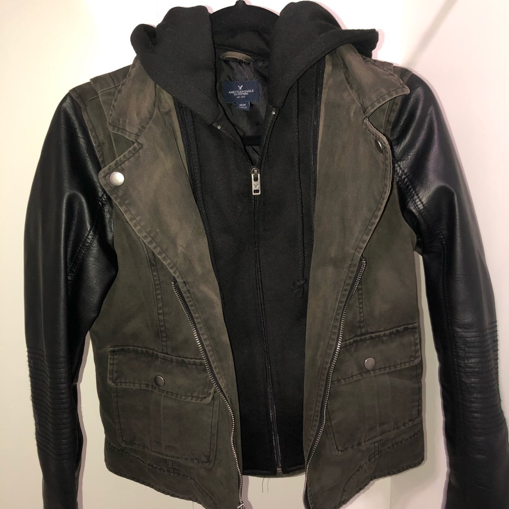 American Eagle multi layer jacket